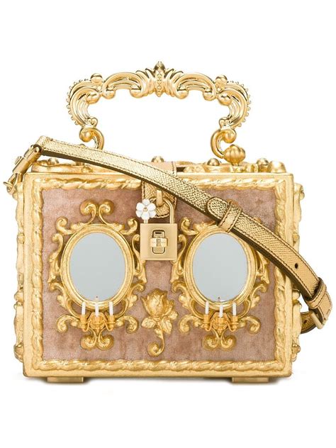 dolce gabbana barouque box clutch|dolce and gabbana clutch bags.